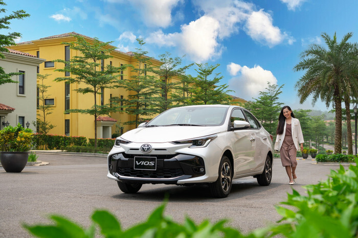Toyota Việt Nam ghi nhận doanh số tháng 7/2025 lên tới 6.841 xe. Ảnh: Toyota Việt Nam