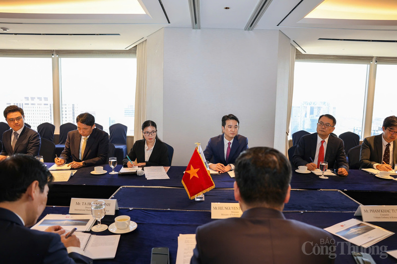 Đại diện Tập đoàn SK bày tỏ mong muốn được hợp tác phát triển các nhà máy điện LNG tại Việt Nam, đặc biệt tại các địa phương như Nghệ An và Thanh Hóa