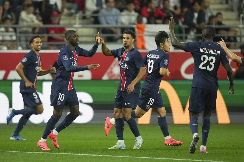 Lịch thi đấu bóng đá ngày 13/8, rạng sáng 14/8 sẽ có trận PSG đấu với Tottenham tại Siêu cúp châu Âu. Ảnh: Eurosports