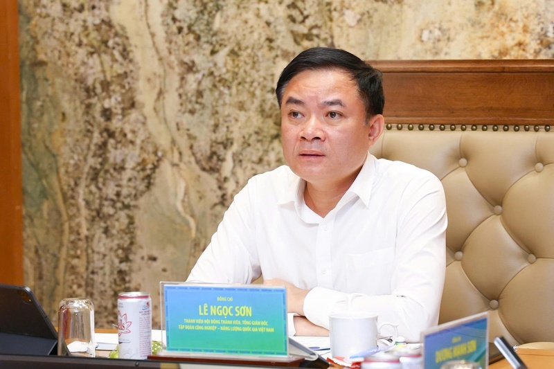 Tổng Giám đốc Petrovietnam Lê Ngọc Sơn đề nghị các đơn vị trong Petrovietnam điều hành linh hoạt trên nguyên tắc quản trị rủi ro, bảo đảm hoàn thành kế hoạch sản xuất kinh doanh (Ảnh Petrovietnam)