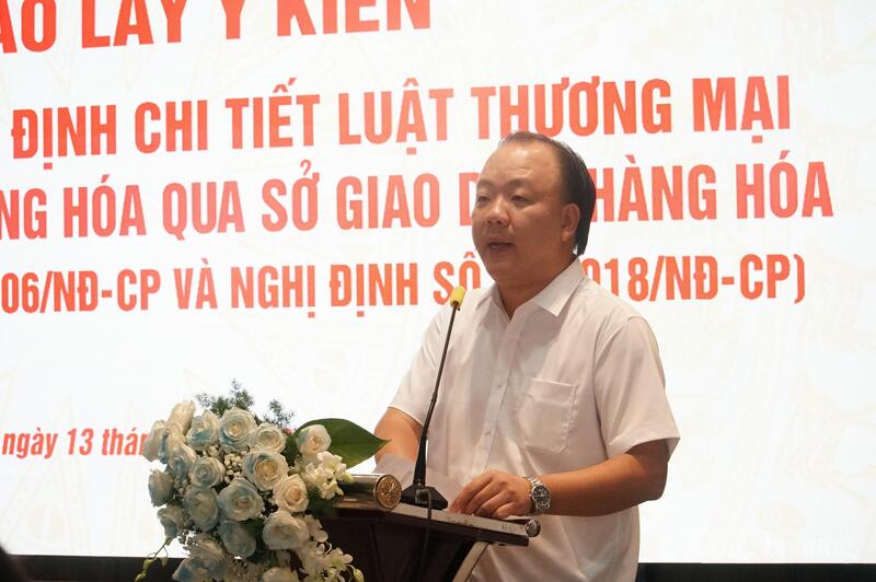 Ông Trần Hữu Linh, Cục trưởng Cục Quản lý và Phát triển thị trường trong nước