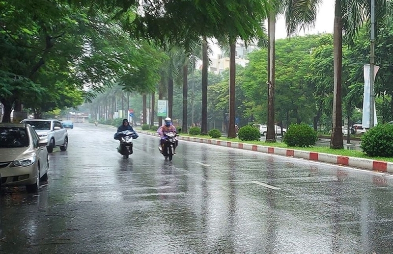 Hà Nội dự báo có mưa. Ảnh minh hoạ