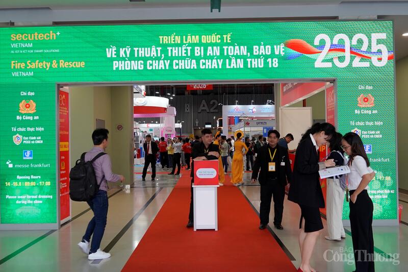 Triển lãm quốc tế về kỹ thuật và phương tiện Phòng cháy, chữa cháy và cứu nạn, cứu hộ và thiết bị an ninh, an toàn bảo vệ năm 2025