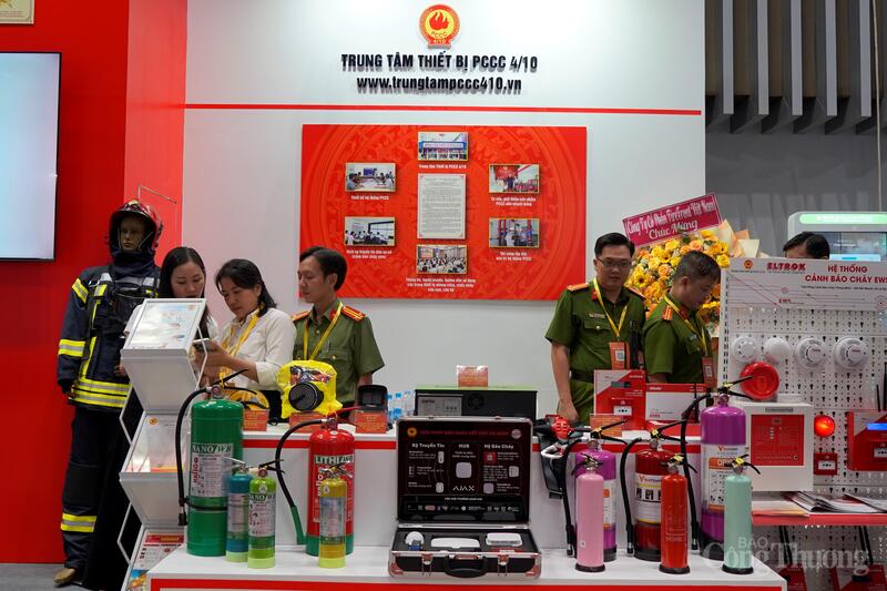 Gian hàng của Trung tâm thiết bị PCCC 4/10