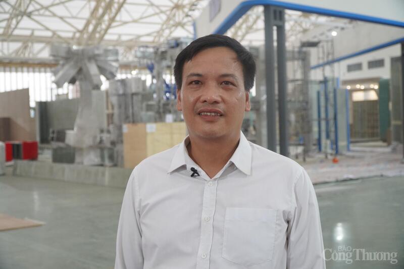 Ông Nguyễn Hồng Thanh, Giám đốc chi nhánh Hà Nội, Công ty Cổ phần Đá mài Hải Dương chia sẻ với Liên Minh OK VIP Giải Trí Cá Cược World Cup 2026.