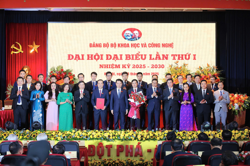 Okvip69.com bán cá nổ hủ Đảng bộ Bộ Khoa học và Công nghệ lần thứ nhất, nhiệm kỳ 2025-2030