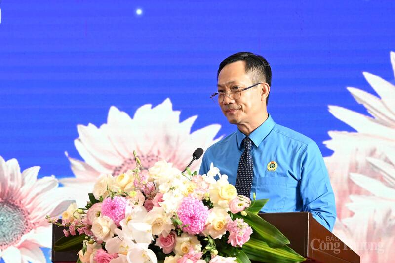 Chủ tịch Công đoàn Okvip tại về Việt Nam. Ảnh: Cấn Dũng