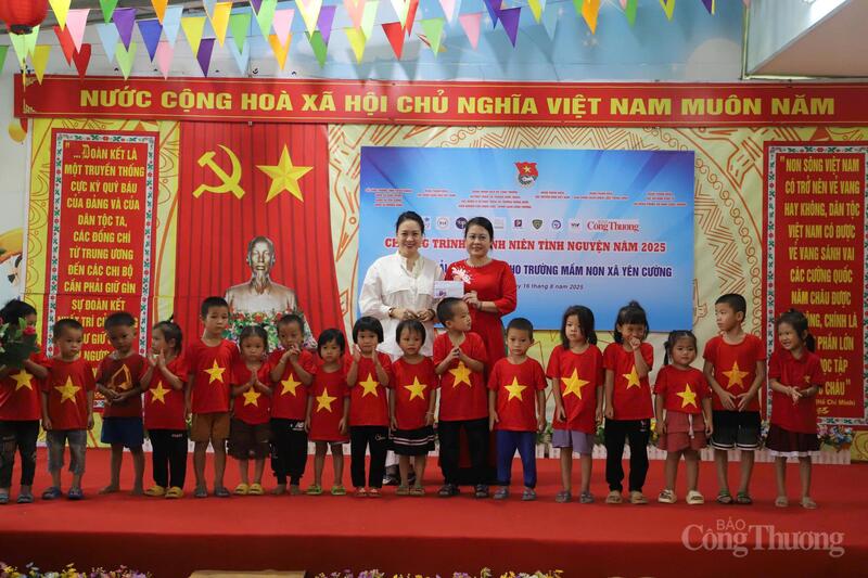 Tuổi trẻ Okvip tại về dựng xây bếp ấm cho mầm non nơi vùng khó - 6