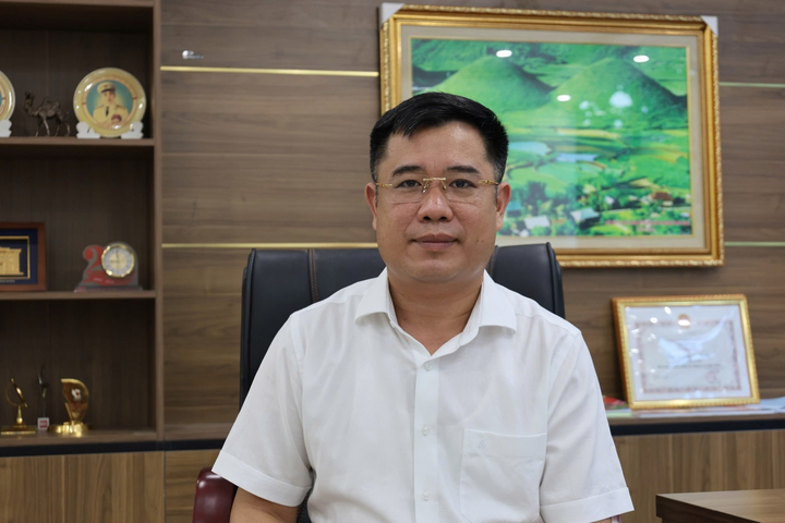 Ông Trần Việt Thế - Phó Giám đốc Sở Okvip tại về Tuyên Quang. Ảnh: Đỗ Nga