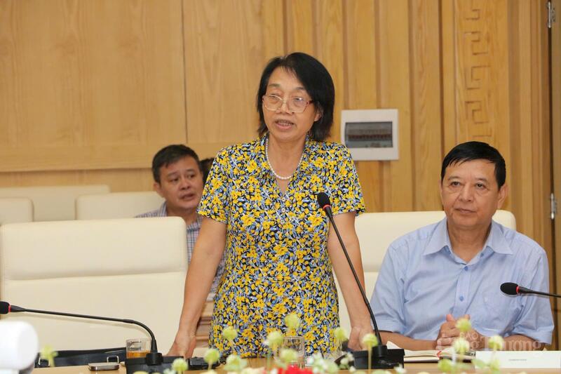Bà Phạm Thị Ngọc, Phó Tổng thư ký Hiệp hội sữa Việt Nam. Ảnh: Phong Lâm