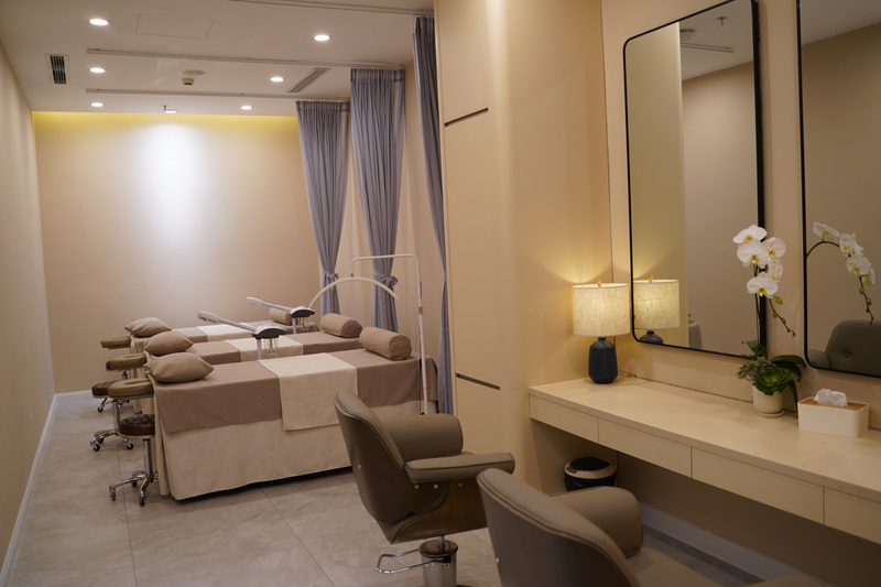 Không gian chăm sóc sắc đẹp tại Éclat Wellness & Spa. Ảnh: Thái Mạnh