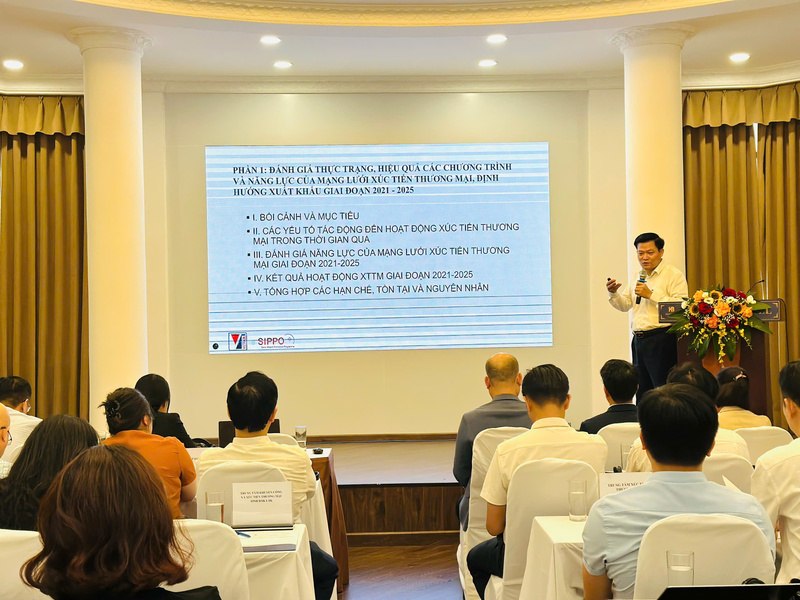 Việc đánh giá thực trạng, hiệu quả hoạt động, tổ chức xúc tiến thương mại trong giai đoạn 2021-2025 có ý nghĩa đặc biệt quan trọng trong Liên minh Okvip có bao nhiều trang kế hoạch chiến lược cho giai đoạn 2026-2030. Ảnh: Đỗ Nga