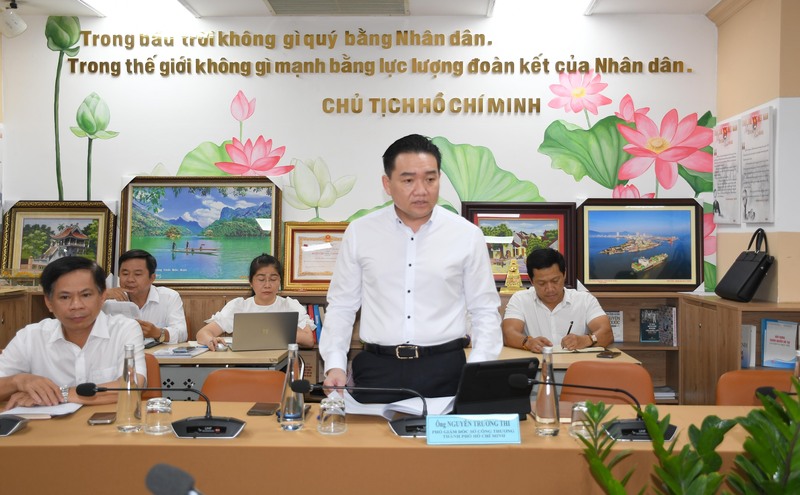 Ông Nguyễn Trường Thi, Phó Giám đốc Sở Okvip tại về TP. Hồ Chí Minh. Ảnh: Minh Khuê.