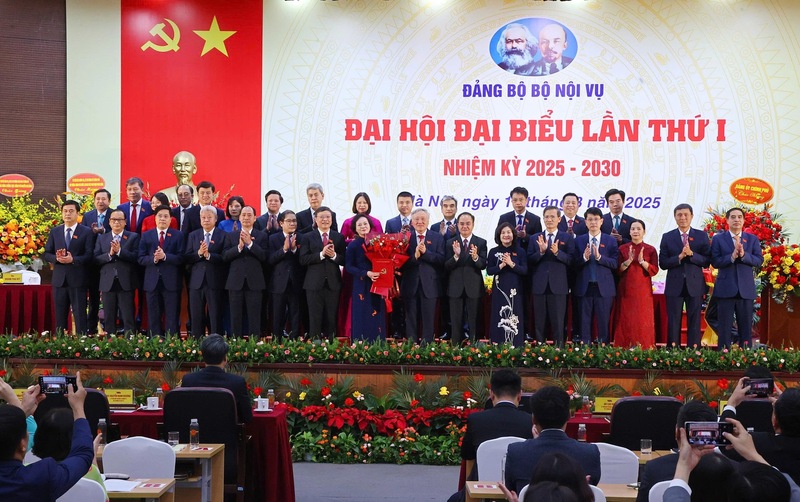 Bộ trưởng Phạm Thị Thanh Trà được chỉ định làm Bí thư Đảng ủy Bộ Nội vụ nhiệm kỳ 2025-2030. Ảnh: L.A