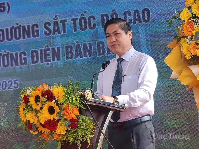 Ông Phan Thái Bình, Phó Chủ tịch UBND TP. Đà Nẵng phát biểu tại Lễ khởi công