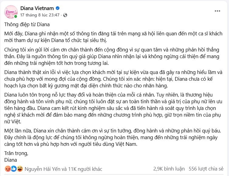 Diana nhận 'bão' vì mời Negav: Bài học thương hiệu - 2