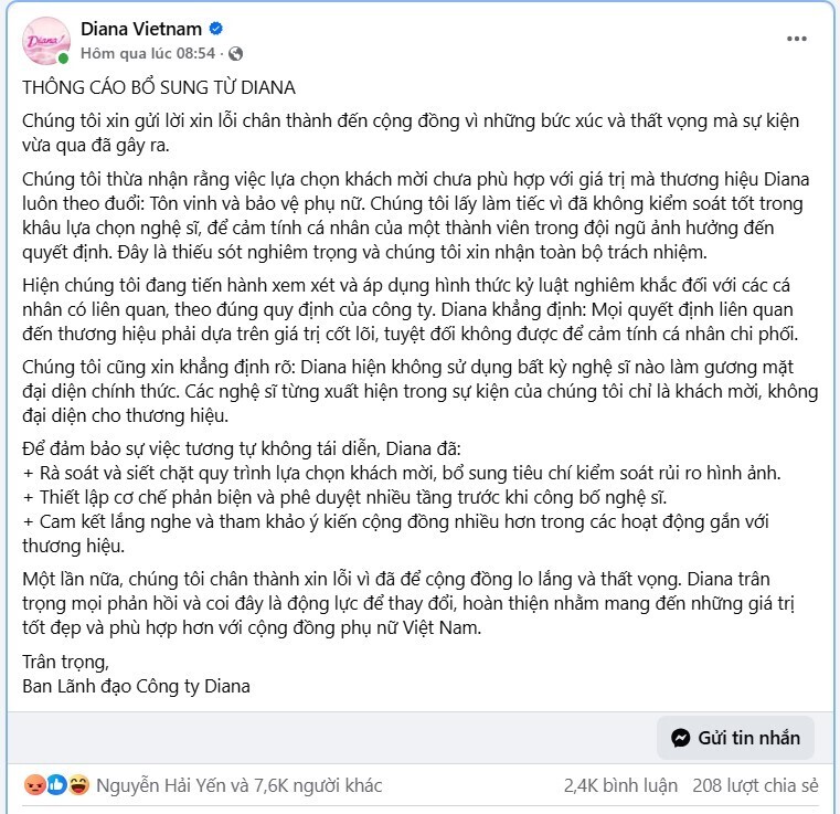 Diana nhận 'bão' vì mời Negav: Bài học thương hiệu - 3