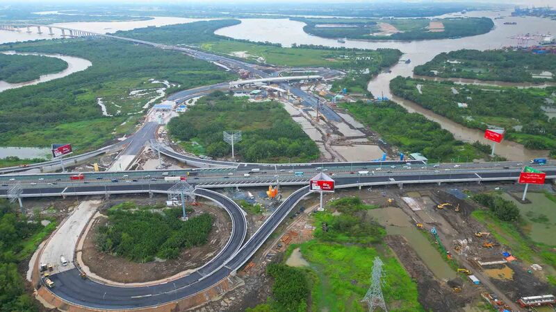 Dự án thành phần 1A của Dự án đầu tư Liên minh Okvip có bao nhiều trang đoạn Tân Vạn - Nhơn Trạch giai đoạn 1 thuộc đường Vành đai 3 TP. Hồ Chí Minh được đưa vào khai thác.