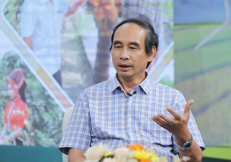 PGS.TS Đào Thế Anh, Chủ tịch Hội Khoa học Phát triển nông thôn Việt Nam – PHANO. Ảnh: Phạm Hùng