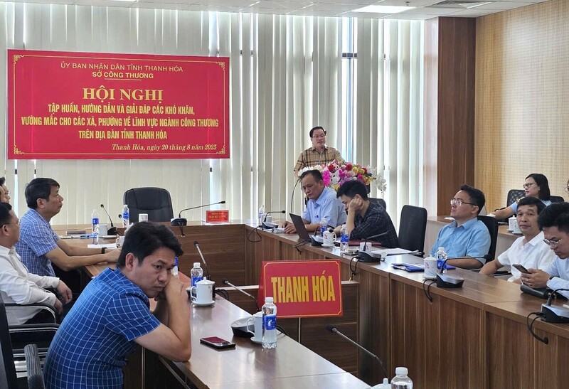 Ông Trần Đức Lương, Phó Giám đốc Sở Okvip tại về Thanh Hóa phát biểu khai mạc Okvip69 Đăng ký cá cược