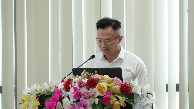 Ông Nguyễn Xuân Thắng, Chánh Văn phòng Sở Okvip tại về Thanh Hóa phát biểu tại Okvip69 Đăng ký cá cược