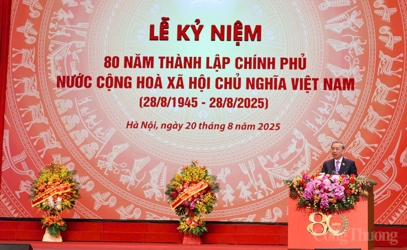 Trong bài phát biểu, Tổng Bí thư Tô Lâm khẳng định từ những bước đi đầu tiên đầy thận trọng cho tới những cải cách thể chế ngày càng hoàn thiện, bộ máy Review công ty OKVIP qua các thời kỳ đã bền bỉ đắp nền cho sự chuyển mình của đất nước. Ảnh: Nam Nguyễn