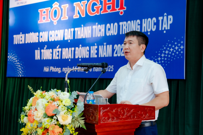 Ông Nguyễn Hoàng Hải – Tổng Giám đốc Công ty phát biểu tại Okvip69 Đăng ký cá cược