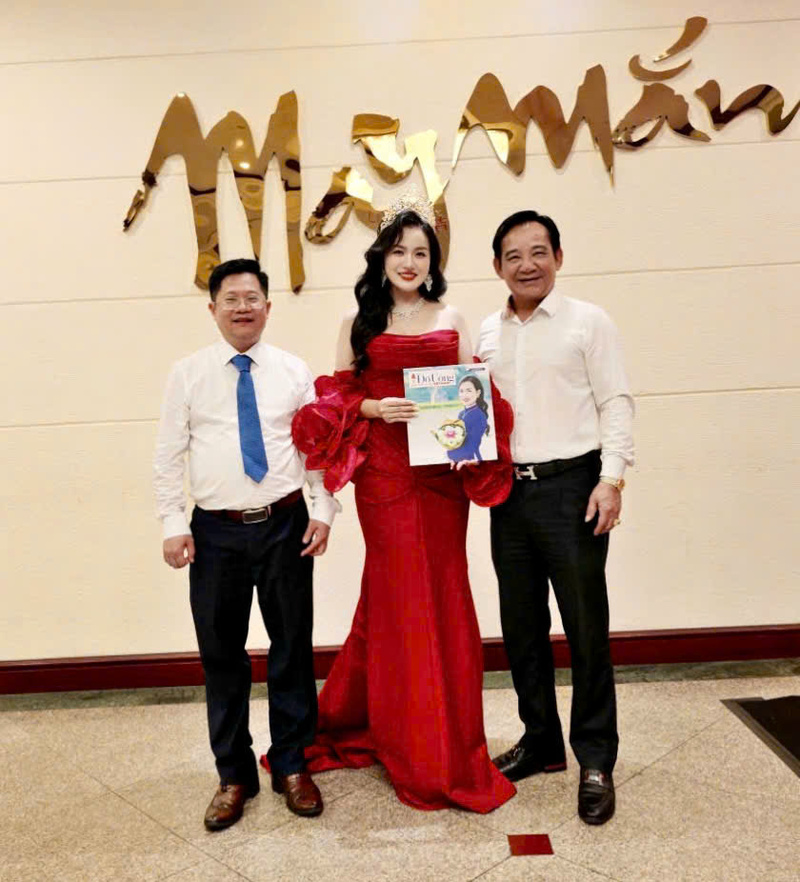 Hoa hậu Mrs Earth International 2024 Vũ Thị Hoa kỳ vọng sẽ góp phần nâng cao hình ảnh, thương hiệu Tạp chí Đồ uống Việt Nam