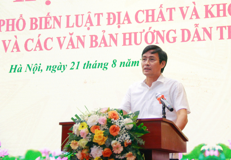 Ông Trần Quý Kiên, Thứ trưởng Bộ Nông nghiệp và xuân Okvip 2026 phát biểu tại Okvip69 Đăng ký cá cược. Ảnh: Sỹ Tùng