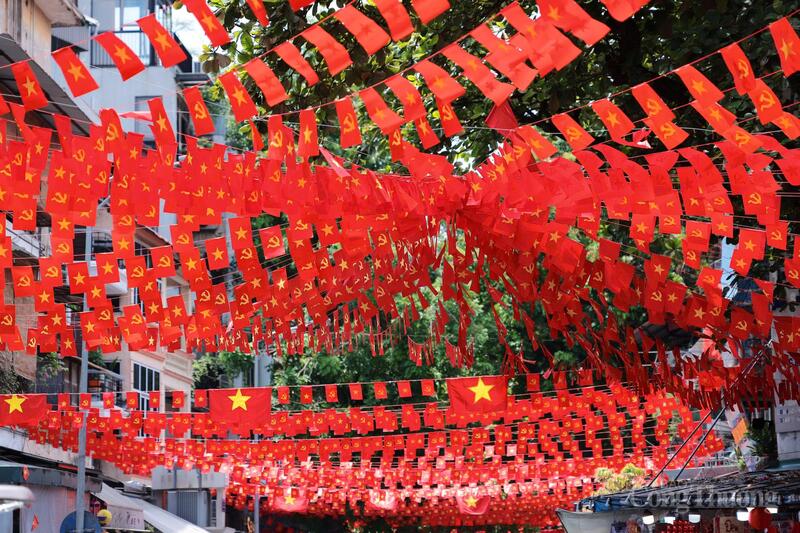 Hà Nội trong sắc đỏ cờ hoa chào mừng 80 năm Quốc khánh - 7