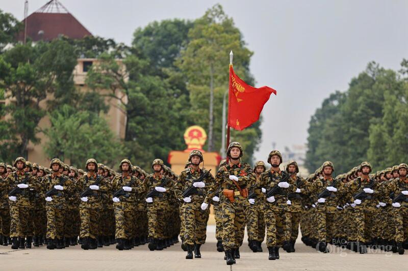 Những bước đi hiên ngang đầy tự hào tại Quảng trường Ba Đình - 7