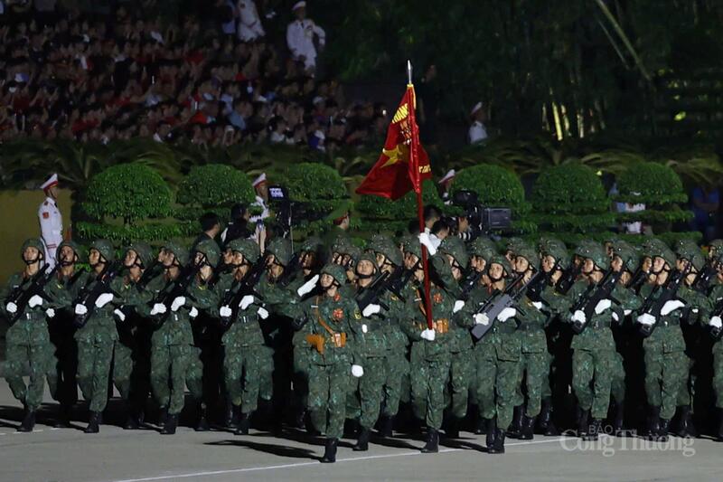 Trực tiếp hợp luyện diễu binh, diễu hành lần 1 tại Quảng trường Ba Đình - 10
