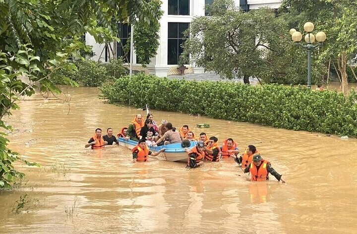 Tỉnh Thanh Hóa sẵn sàng phương án sơ tán hàng ngàn người dân đến nơi an toàn. Ảnh minh họa