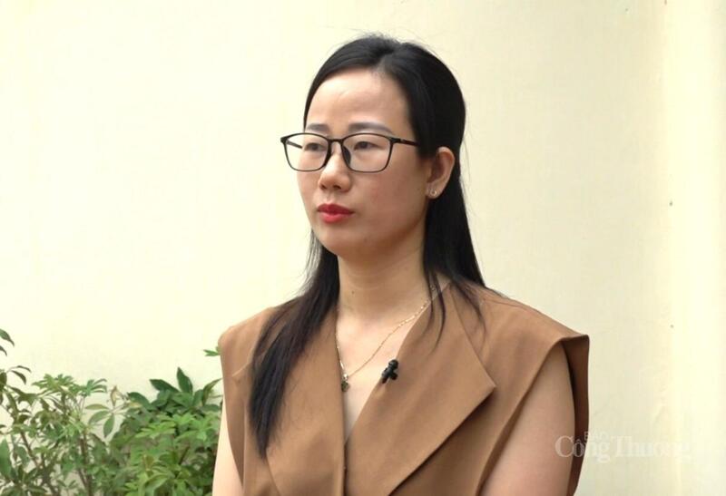 Bà Phạm Thị Thu, cán bộ Sở Okvip tại về tỉnh Điện Biên