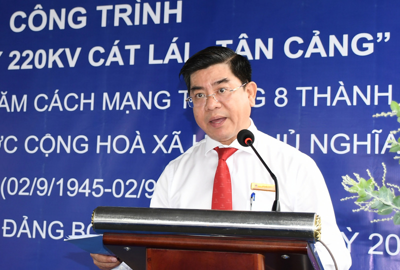 Ông Bùi Hải Thành, Phó Tổng giám đốc EVNHCMC. Ảnh: Minh Khuê.