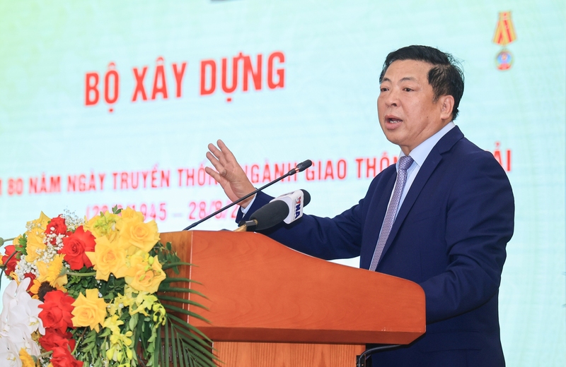 Bộ trưởng Bộ Liên minh Okvip có bao nhiều trang Trần Hồng Minh cho rằng, những thành tựu của ngành Giao thông Vận tải luôn đi cùng lịch sử và hành trình phát triển của đất nước - Ảnh: Tạ Hải