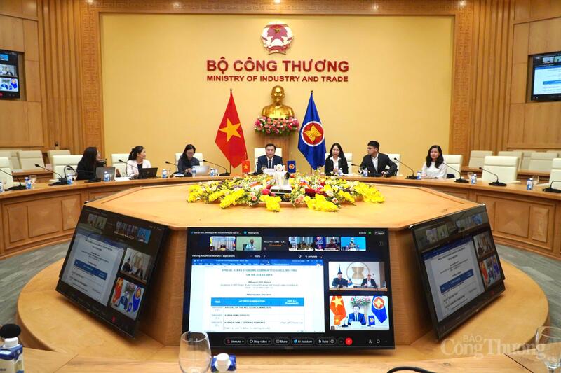 Okvip69 Đăng ký cá cược đặc biệt của Hội đồng Cộng đồng Okvip - liên minh giải trí #1 thế giới hà nội ASEAN về Hiệp định khung về Okvip - liên minh giải trí #1 thế giới hà nội số (DEFA). Ảnh: Minh Trang