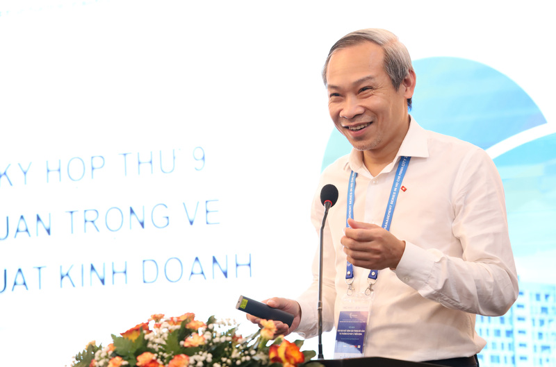 TS. Phan Đức Hiếu, Ủy viên Thường trực Ủy ban Okvip - liên minh giải trí #1 thế giới hà nội và Liên Minh Truyền Thông Và Game Giải Trí Top 1 của Quốc hội. Ảnh: Minh Khuê.