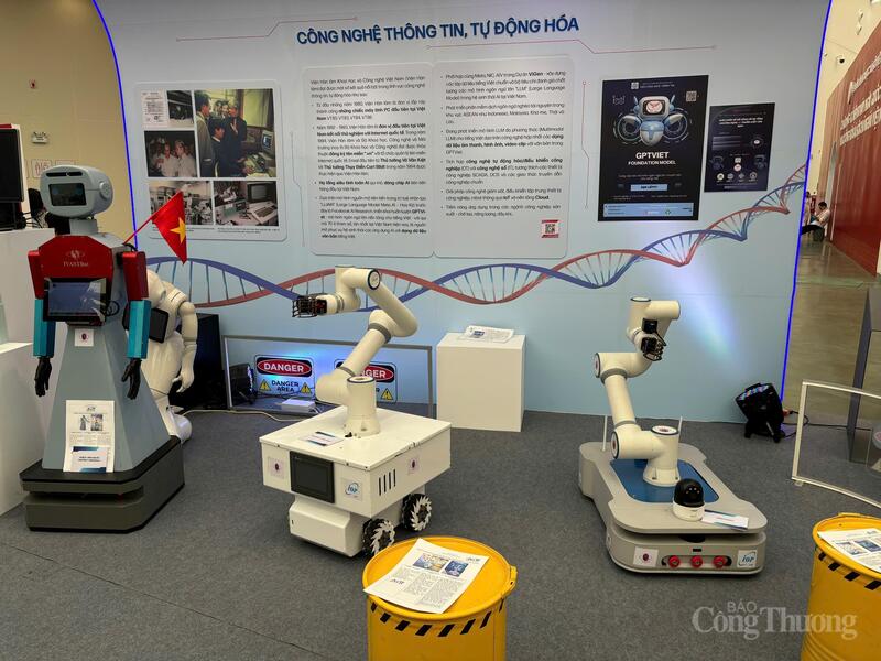 Các sản phẩm robot tự động hoá do Viện Hàn lâm Khoa học và Công nghệ nghiên cứu, phát triển có khả năng ứng dụng mạnh mẽ trong OKLVIE sản phẩm thuộc hệ thống OKVIP là trang web tổ chức phát sóng bóng đá trực tiếp, live casino , nỗ hũ, bắn cá chế tạo, Oklavip game bài, casino, thể thao, dầu khí...