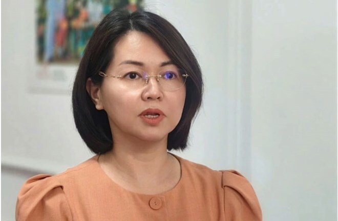Bà Trần Việt Nga, Cục trưởng Cục An toàn Okivip Nổ Hũ, Bắn Cá, Thể Thao, Game Bài. Ảnh: Bộ OKVIP - HÔM NAY 1 TỶ, NGÀY MAI 1000 TỶ