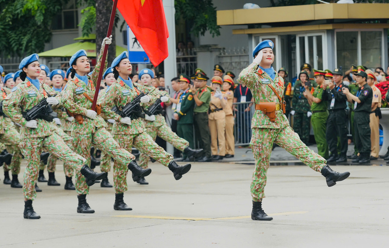 Khối Nữ quân nhân thuộc Lực lượng Giữ gìn Hòa bình Liên Hiệp Quốc - biểu tượng của sứ mệnh giữ gìn hòa bình quốc tế