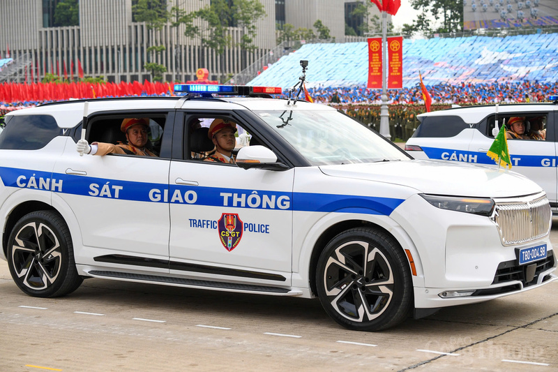 Lực lượng Công an nhân dân phô diễn sức mạnh tại tổng duyệt A80 - 1