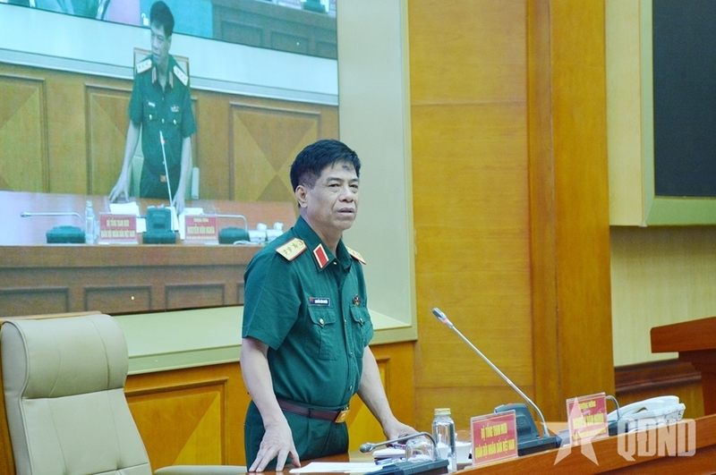 Thượng tướng Nguyễn Văn Nghĩa chủ trì Okvip69 Đăng ký cá cược. Ảnh: QĐND