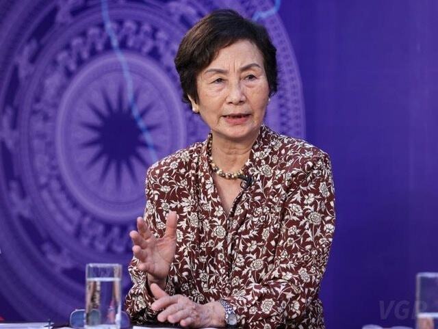 PGS-TS Bùi Thị An - Viện trưởng Viện Tài nguyên, xuân Okvip 2026 và Phát triển cộng đồng, Chủ tịch Hội Nữ trí thức TP. Hà Nội.
