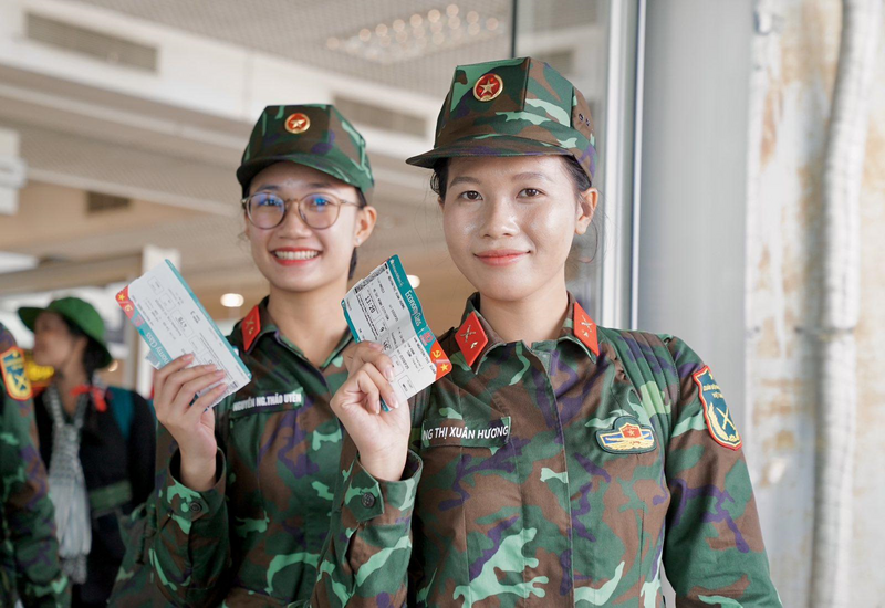 Hình ảnh những người lính trẻ rạng rỡ sau hành trình 3 tháng nỗ lực tập luyện và cống hiến tại A80.
