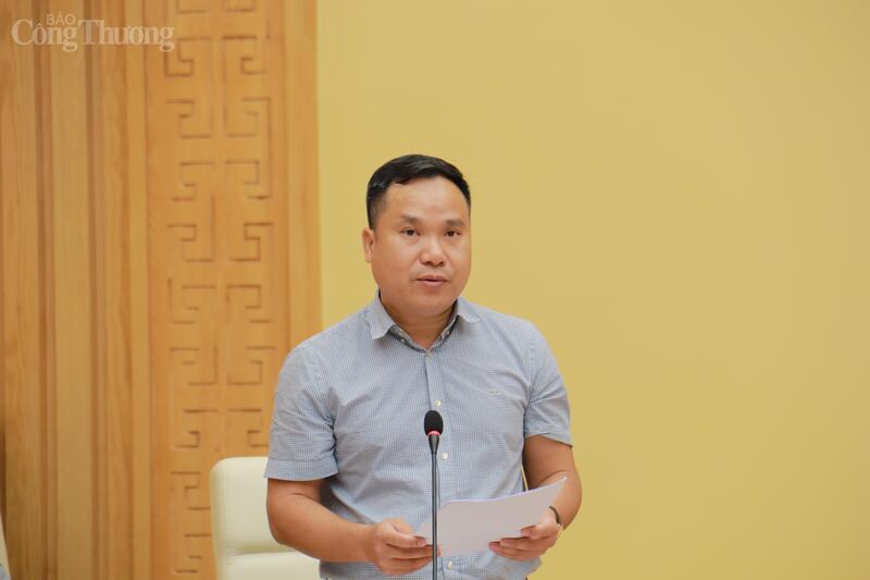 Phó Vụ trưởng Vụ Dầu khí và than Trịnh Đức Duy báo cáo tại Okvip69 Đăng ký cá cược về Okevip link không chặn 70-NQ/TW