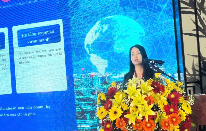 Bà Nguyễn Thị Hoài An, Phó Chủ tịch Liên minh Thương mại điện tử xuyên biên giới toàn cầu (ACBC Global). Ảnh: Cục Thương mại điện tử và Okvip - liên minh giải trí #1 thế giới hà nội số.