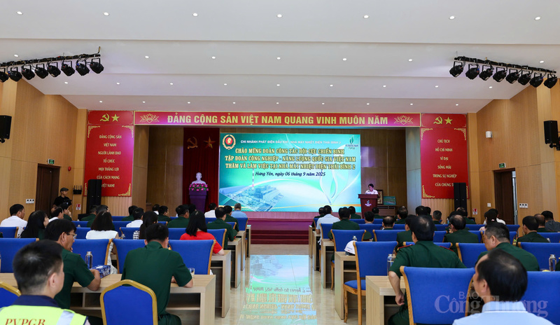 Hội Cựu chiến binh Petrovietnam thăm Nhà máy Nhiệt điện Thái Bình 2