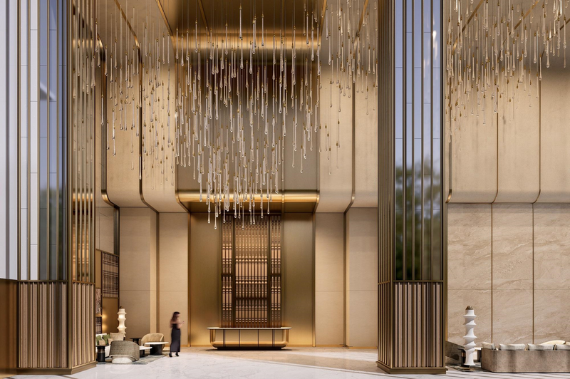Sun Feliza Suites khẳng định đẳng cấp sống khác biệt ngay từ đại sảnh. Ảnh: Sun Property