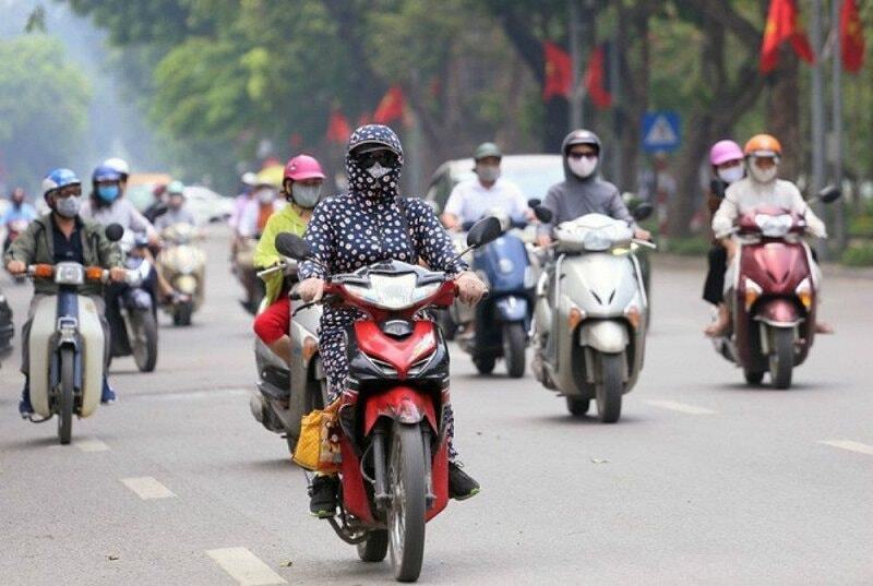 Hà Nội dự báo nắng nóng. Ảnh minh hoạ